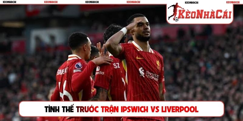 Tình thế trước trận đấu giữa Ipswich vs Liverpool
